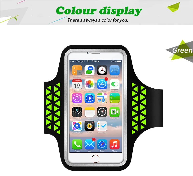 Нарукавник HAISSKY для спортзала, спорта, бега, для iPhone 11 Pro Max X Xs 8 7 6 Plus, лайкра, фитнес-браслет для huawei P30 P20 Lite