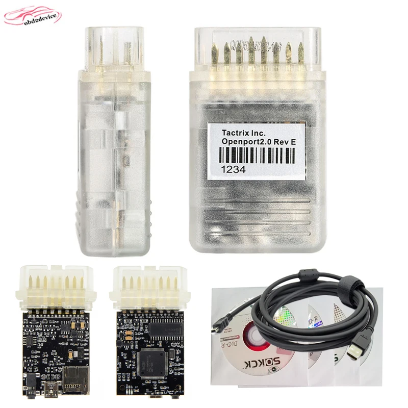 Черный чип Tactrix Openport 2 0 с ECU FLASH отличный инструмент для настройки автомобильных