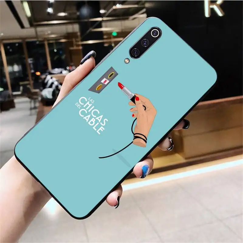 HPCHCJHM Испания ТВ Las chicas del кабель DIY Окрашенные Bling чехол для телефона Huawei Honor 30 20 10 9 8
