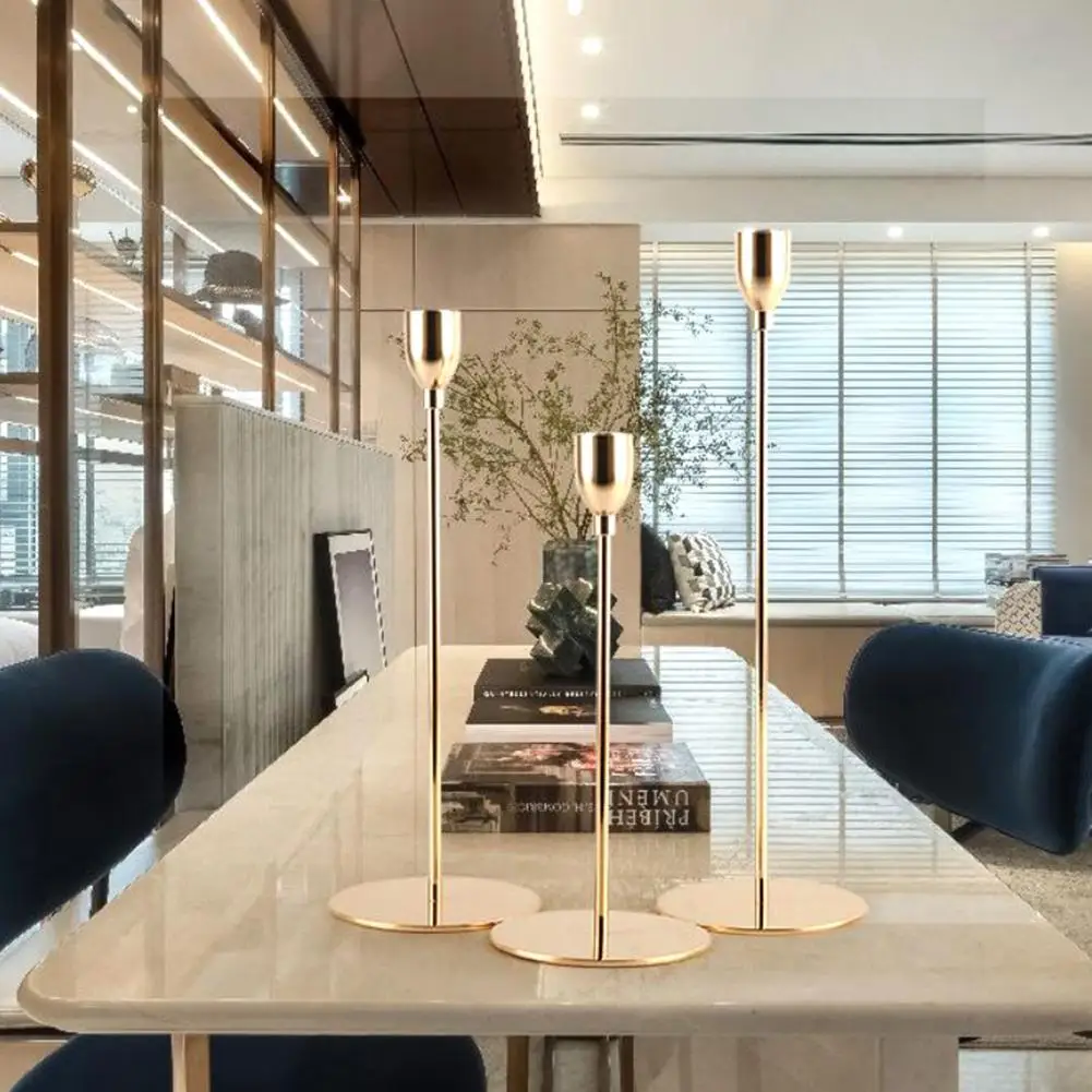 Античные Ретро подсвечники высокий рождественский канделябр Европейский