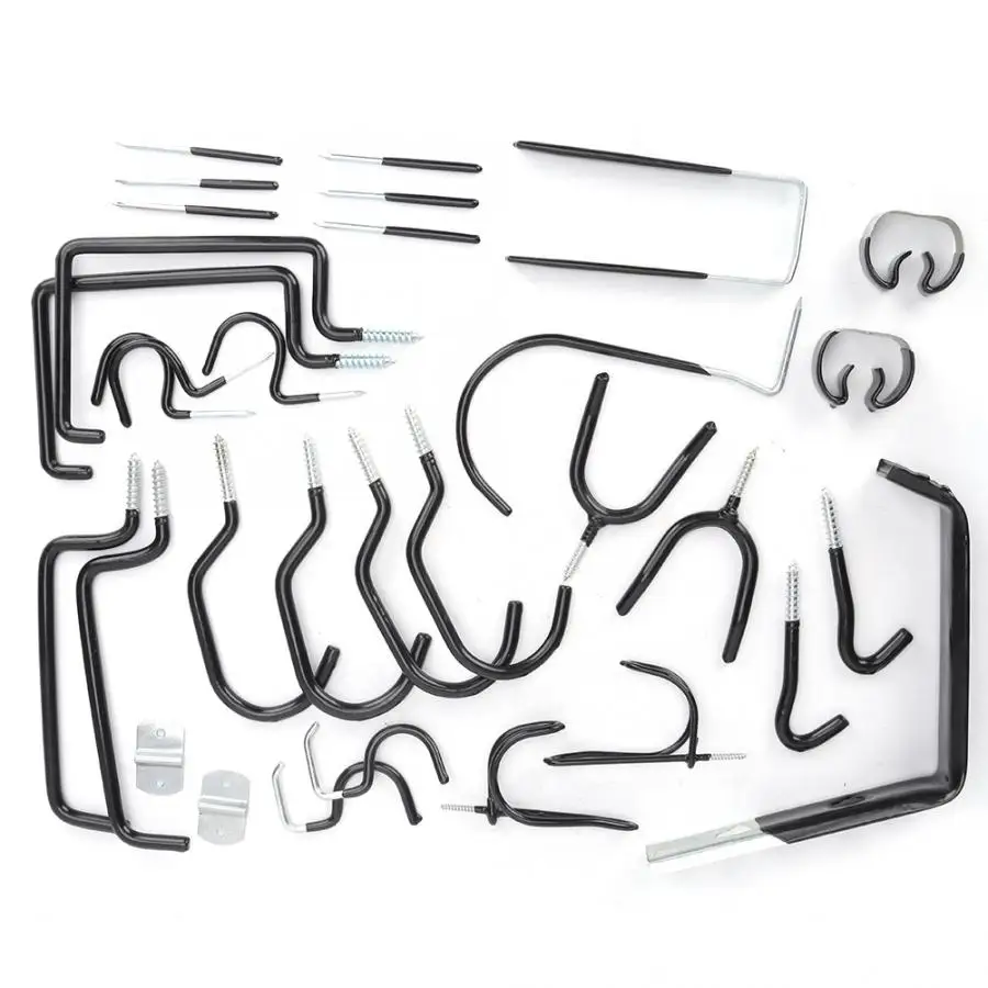 Набор тяжелых оцинкованных стальных крючков 30 шт.|Крючки| |