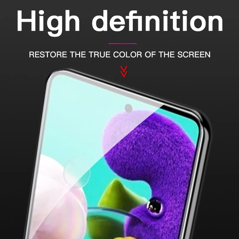 

Full Cover Tempered Glass For Samsung Galaxy A10 A20 A20E A30 A30S A40 A50 A50S A51 A71 M10 M10S M20 M20S Screen Protector Glass