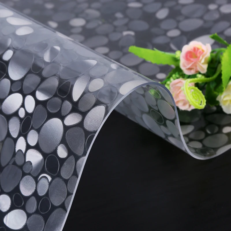 ПВХ скатерть из мягкого стекла водонепроницаемый маслостойкий пластиковый