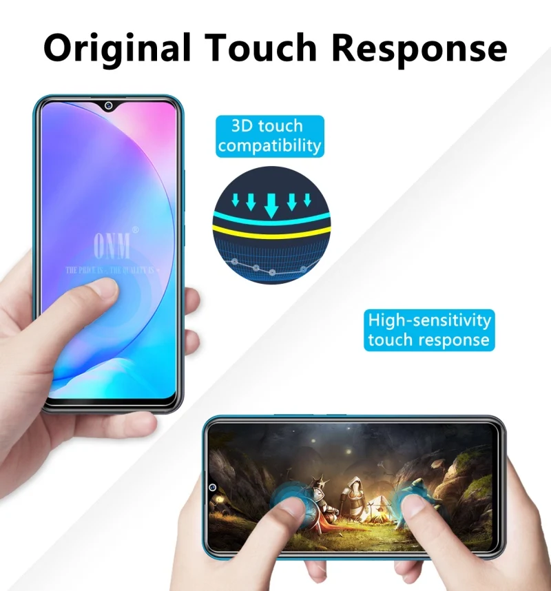Закаленное стекло для VIVO Y17 защита экрана 2.5D 9H Премиум Закаленное стекло для VIVO Y17 защитная пленка