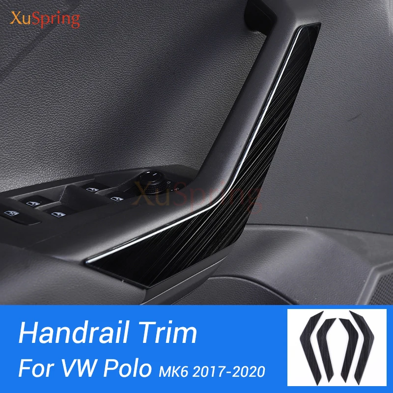 Для Volkswagen VW Polo 2017 2018 2019 2020 2021 2022 AW автомобилей Межкомнатная дверь перила Отделка