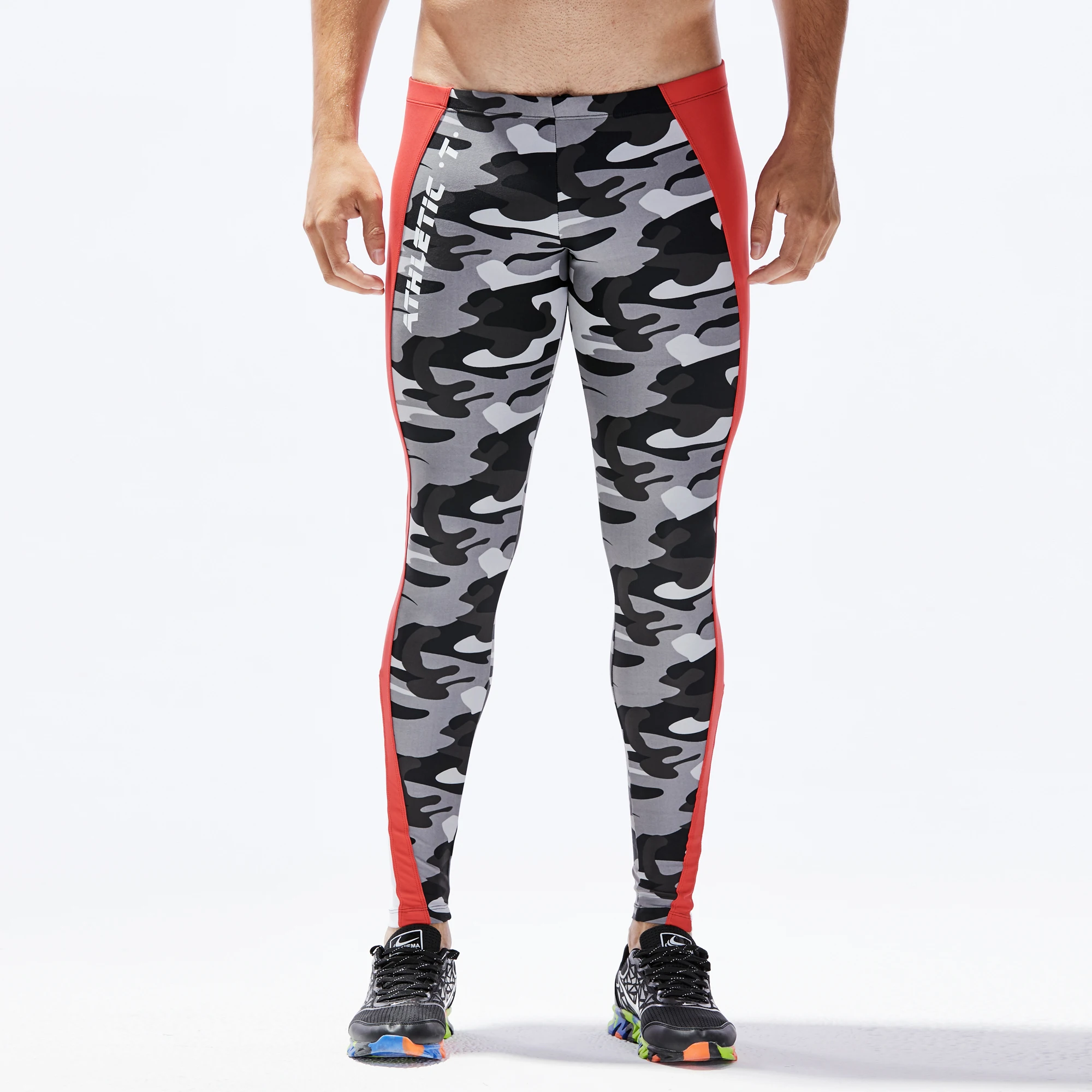 

Man's lounge pants home and out door pants Military Army Camo Stretch Workout Tights Camouflage casual Fitness Long Pants