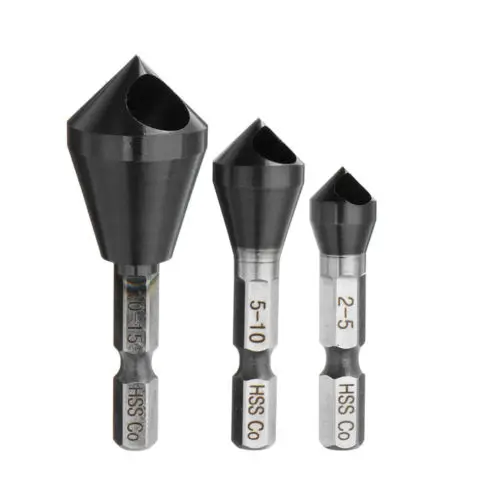 

HRC89 TiAlN Countersink Drill Bit M35 Cobalt Deburring Chamfer Drill