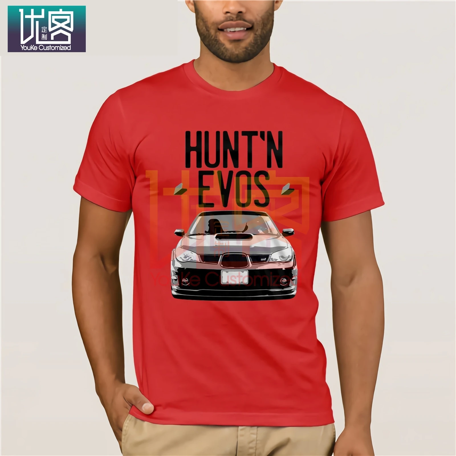 Мужская футболка 2020 новейшая японская Классическая Автомобильная Impreza Hunt 'n Evo с