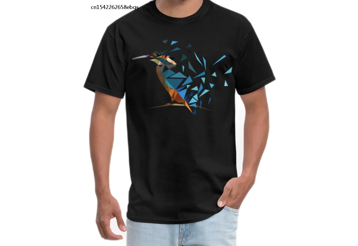 

Lasting charm Love nature kingfisher men's T-Shirt