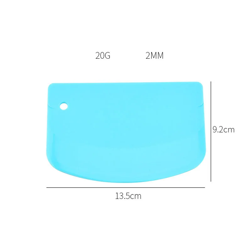 Пластиковый шпатель для крема теста масла скребок выпечки