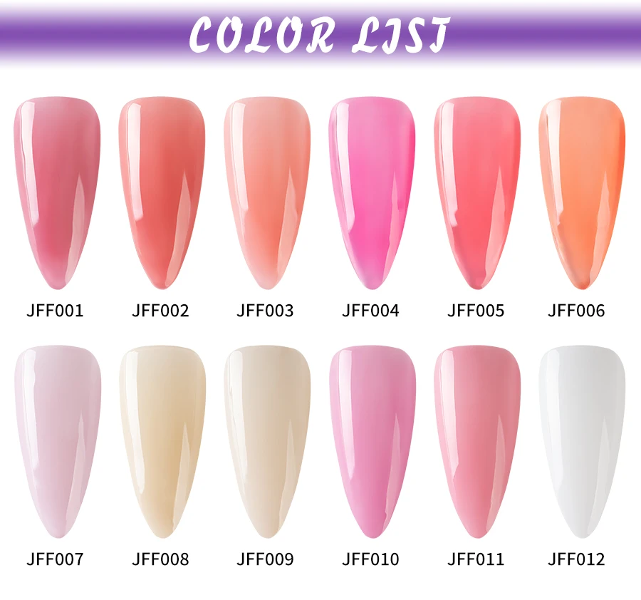 15 мл Желе Гель-лак для ногтей RS летний Прозрачный верхнее покрытие УФ-гель