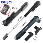 Насос GIYO для велосипеда, 120 фунтов на квадратный дюйм, ручной воздушный насос с клапаном AVFV для накачивания шин