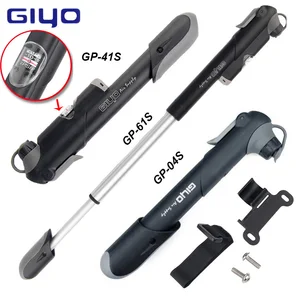 Насос GIYO для велосипеда, 120 фунтов на квадратный дюйм, ручной воздушный насос с клапаном AVFV для накачивания шин