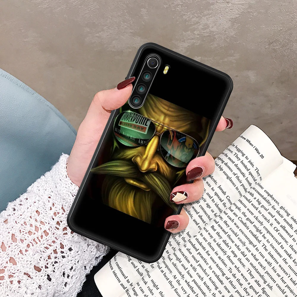 

Thunderdomes Wizard Phone Case For Xiaomi Redmi Note 7 8 8T 9 9S 4X 7 7A 9A K30 Pro Ultra black Waterproof Soft Hoesjes Silicone