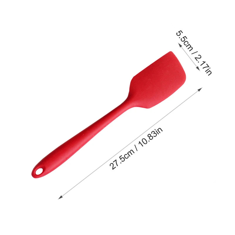 Spatulas 4 MOSEKO антипригарная силиконовая лопаточка термостойкая суповая ложка-кисточка щипцы специальная кухонная лопатка кухонные инструменты посуда - Цвет: Spatulas 4