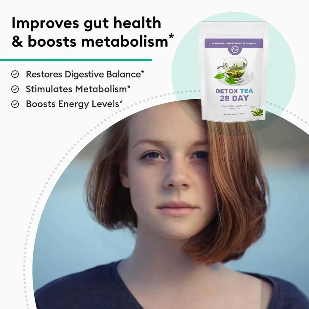 Minch 7/14/28 дней Чистый натуральный Детокс чай Сжигание жира для женщин и мужчин