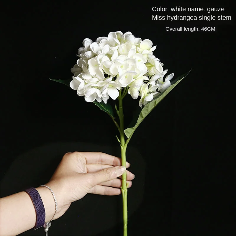 Artificial Flower Hydrangea 14 Colors Ins Home Decoration Wedding Boquet Holder Road Wall | Дом и сад