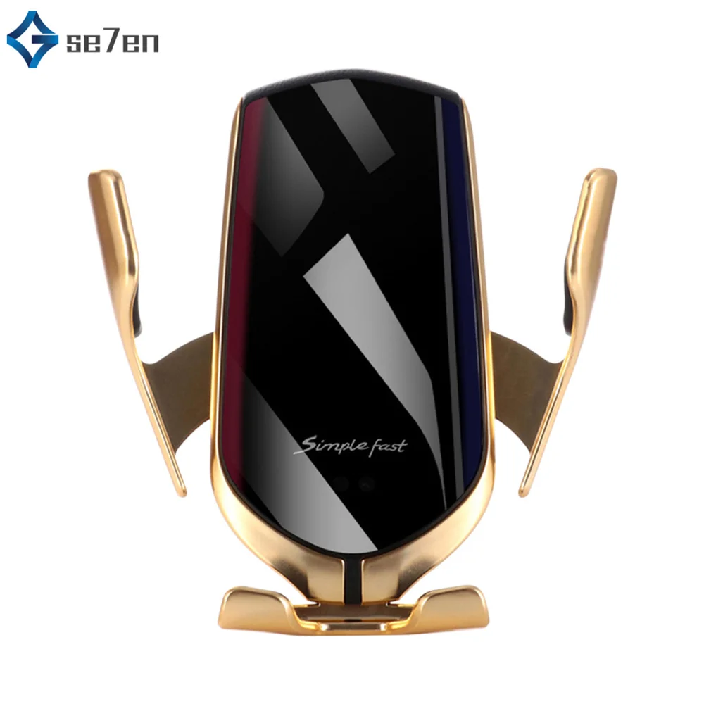 Автоматическое автомобильное беспроводное зарядное устройство R1 10 Вт для iPhone Xs