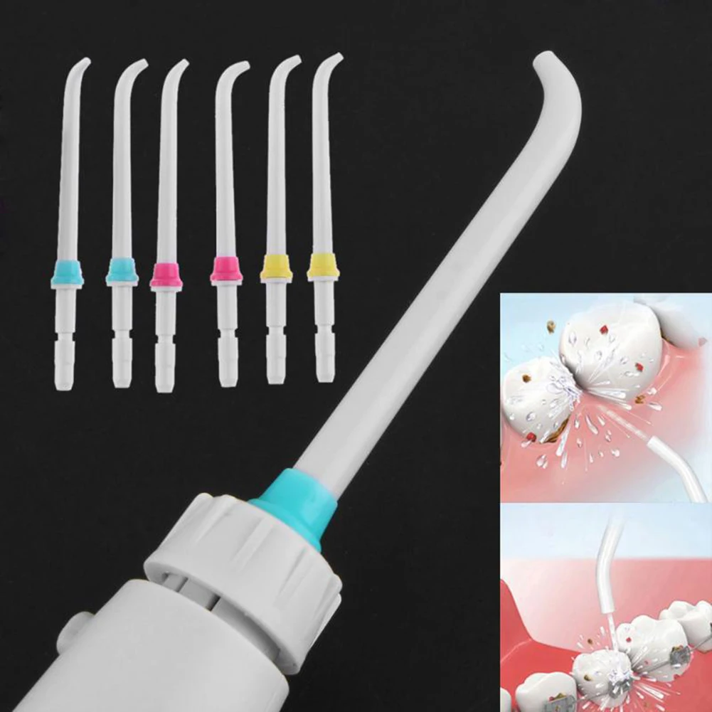 

6 Tip Family Switch Faucet Oral Jet Irrigator Pressure Water Dental Flosser Teeth Cleaning Switch Jet Water Floss Oral Cleaner