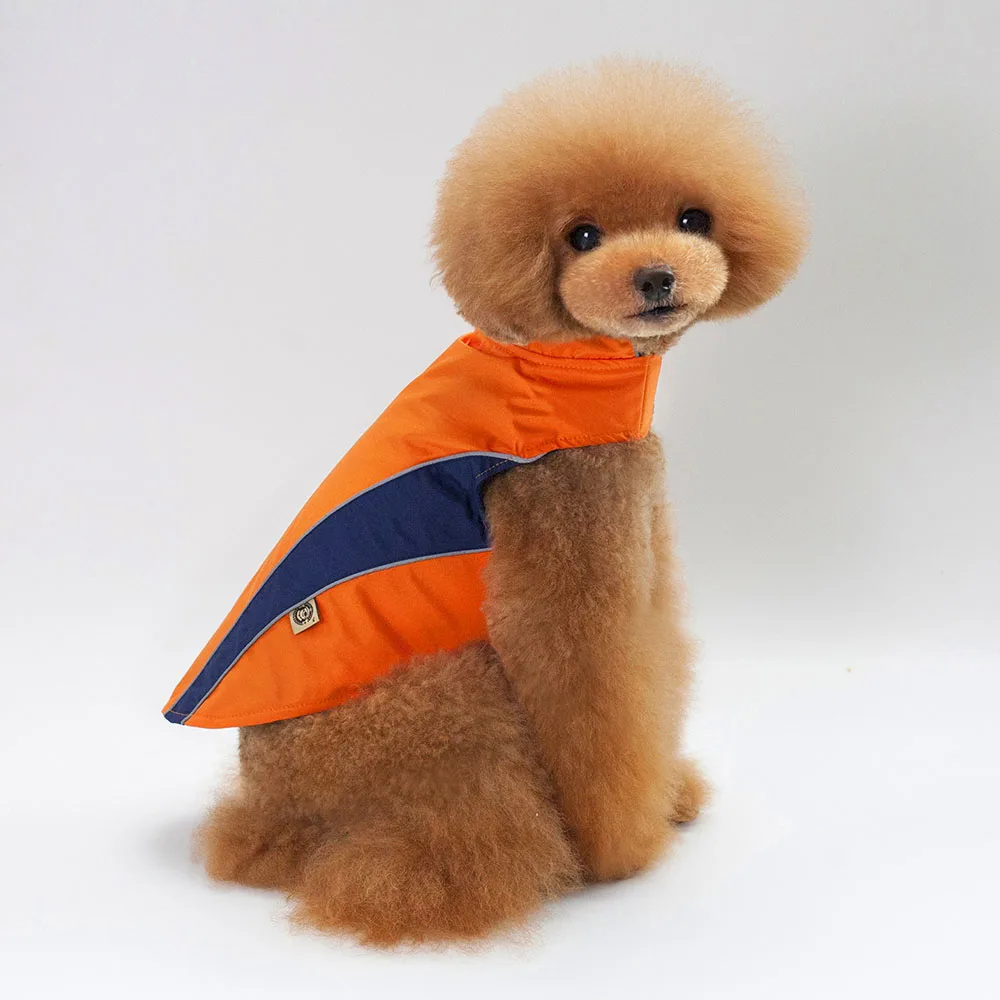 Autumn winter dog clothes warm windproof coats jacket puppy sweatshirt solid clothing for small medium dogs Yorkshire Chihuahua