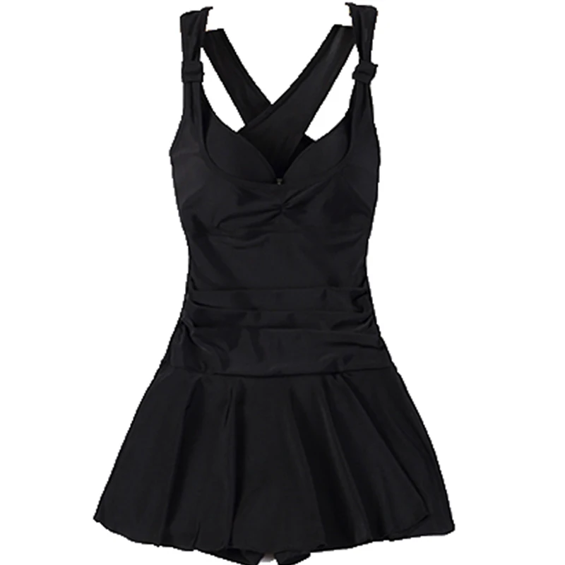 2021 Solid One Piece Swimsuit Push Up Hot Spring Swimwear Sexy Bathing Suit Swim Beach Wear Dress for Women Summer Suits | Спорт и