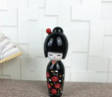 1 шт. новая кукла-кимоно в виде сливы японские деревянные куклы Kokeshi для девочек