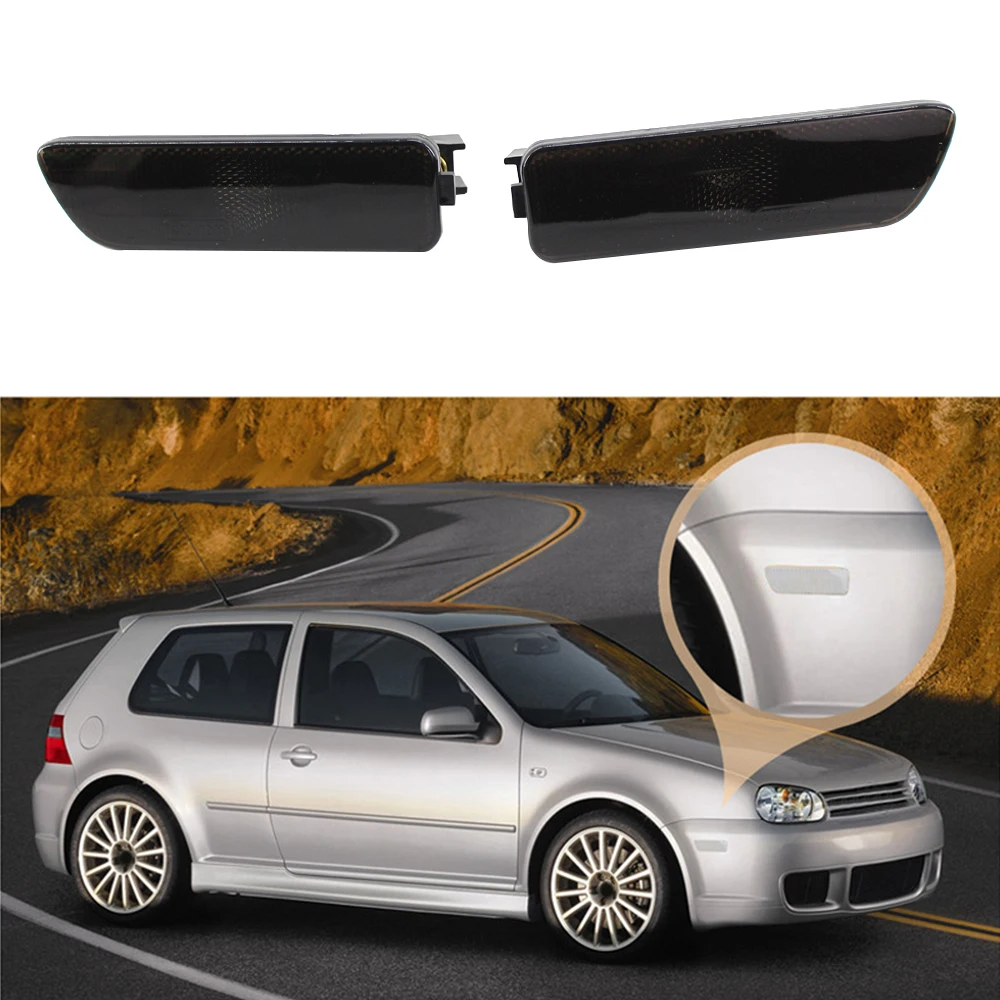 2 шт. боковые габаритные огни Knipperlichten указатели поворота для Golf 4 Jetta Mk4 мигалка с