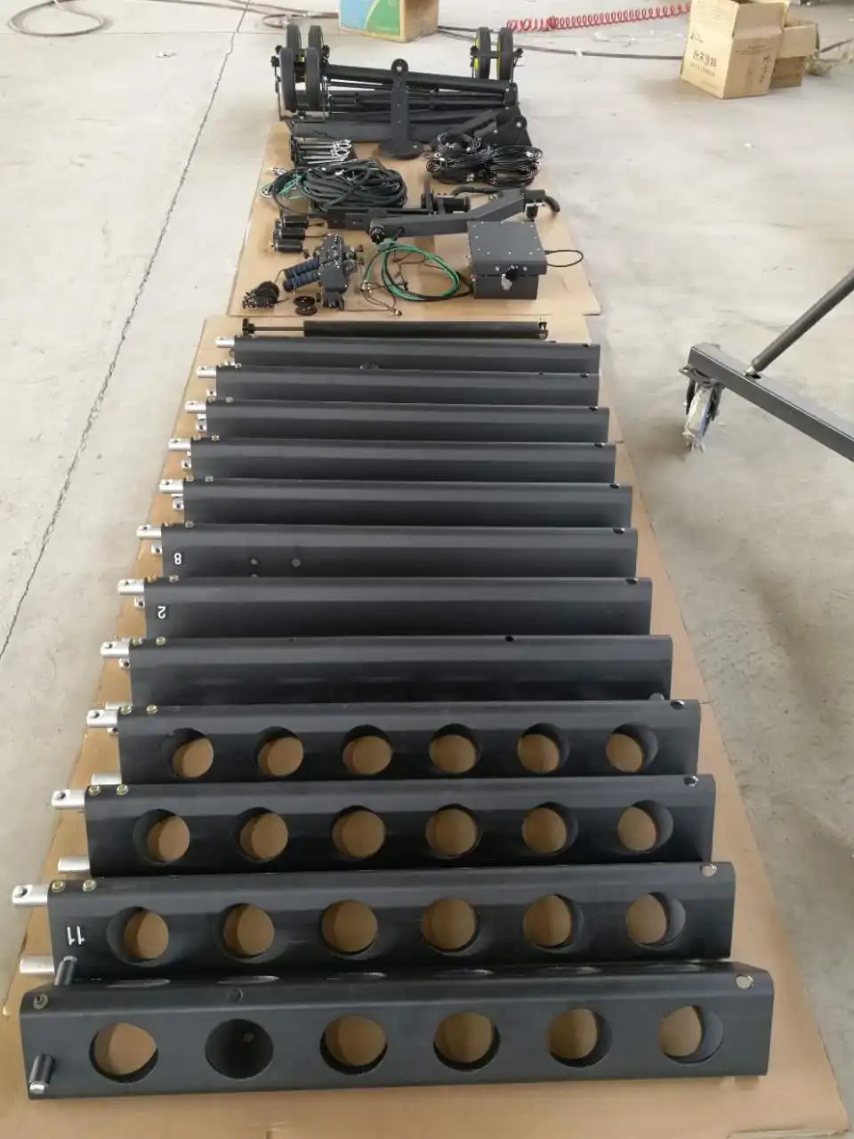 Broadcasting camera dv jimmy jib crane for sale with motorized dutch