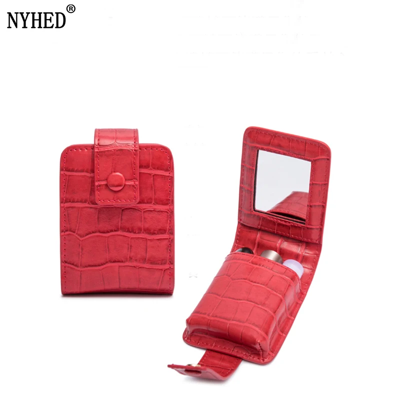 Новый маленький кошелек для губной помады NYHED с зеркалом модные женские Мини