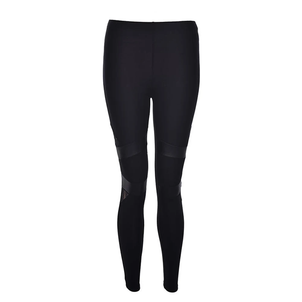 Женские облегающие сетчатые кружевные брюки карандаш|Брюки| |