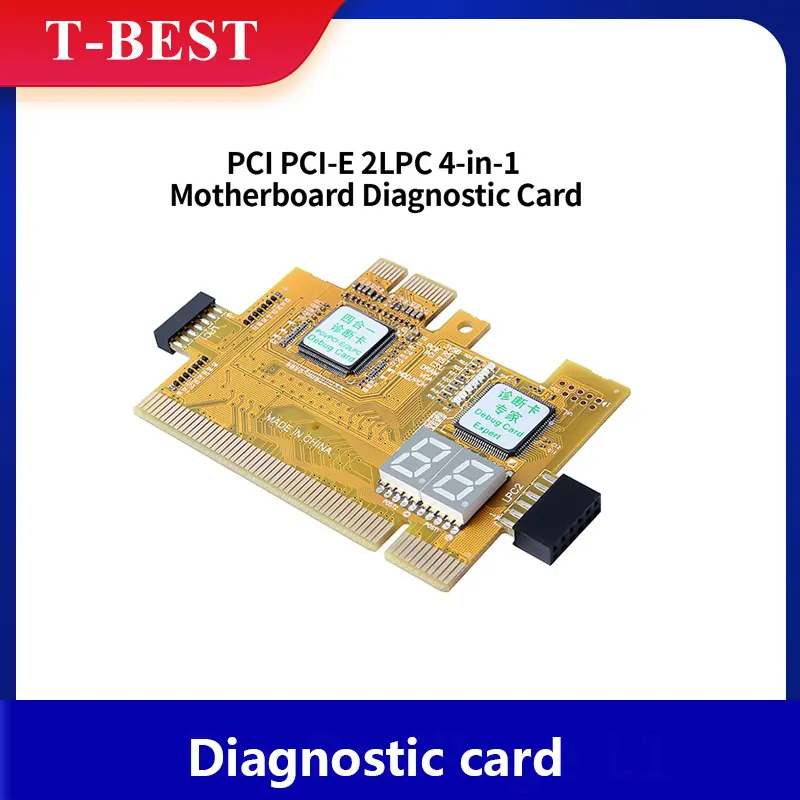 PCI PCI-E LPC настольный компьютер четырехв-1 Диагностическая карта обнаружения