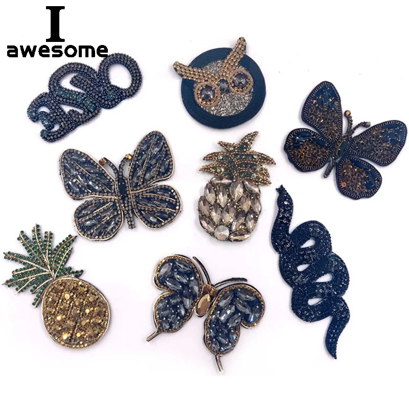 

Fruit Animal Bridal Wedding Party Shoes Accessories High Heels Boots Shoes DIY Manual Rhinestone Shoe Decorations Shoe flower