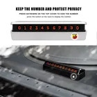 Номер телефона в автомобиле, карта временной парковки, знак остановки, автомобильные товары для Mercedes Benzs W212 W213 W205 W177 V177 W247 W176 GLA W166