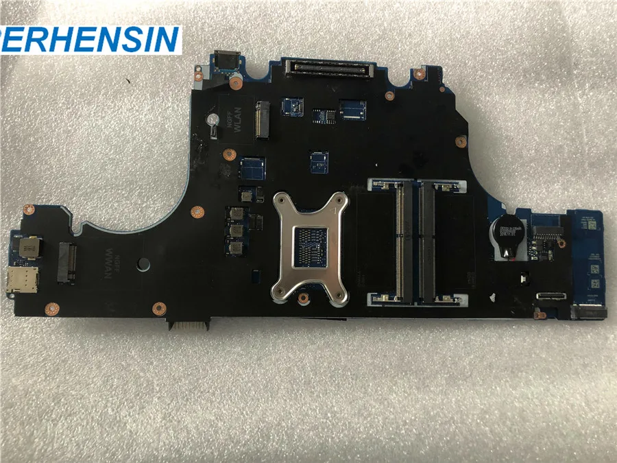 

M7510 Mainboard LA-C541P FOR Dell Precision 7510 M7510 Laptop Motherboard 86PC0 086PC0 CN-086PC0 SR2FU i7-6820HQ