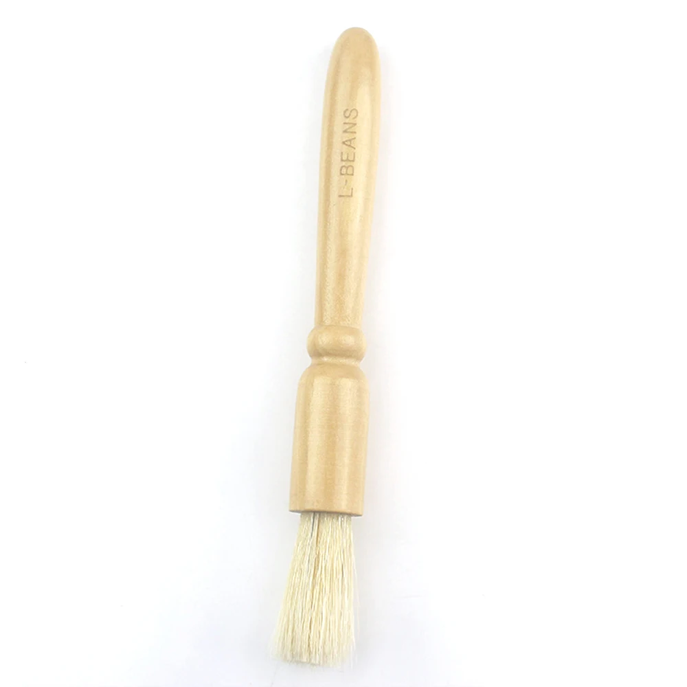 Щетка для очистки Кофемолки с деревянной ручкой Щетина рисования шлифовальная