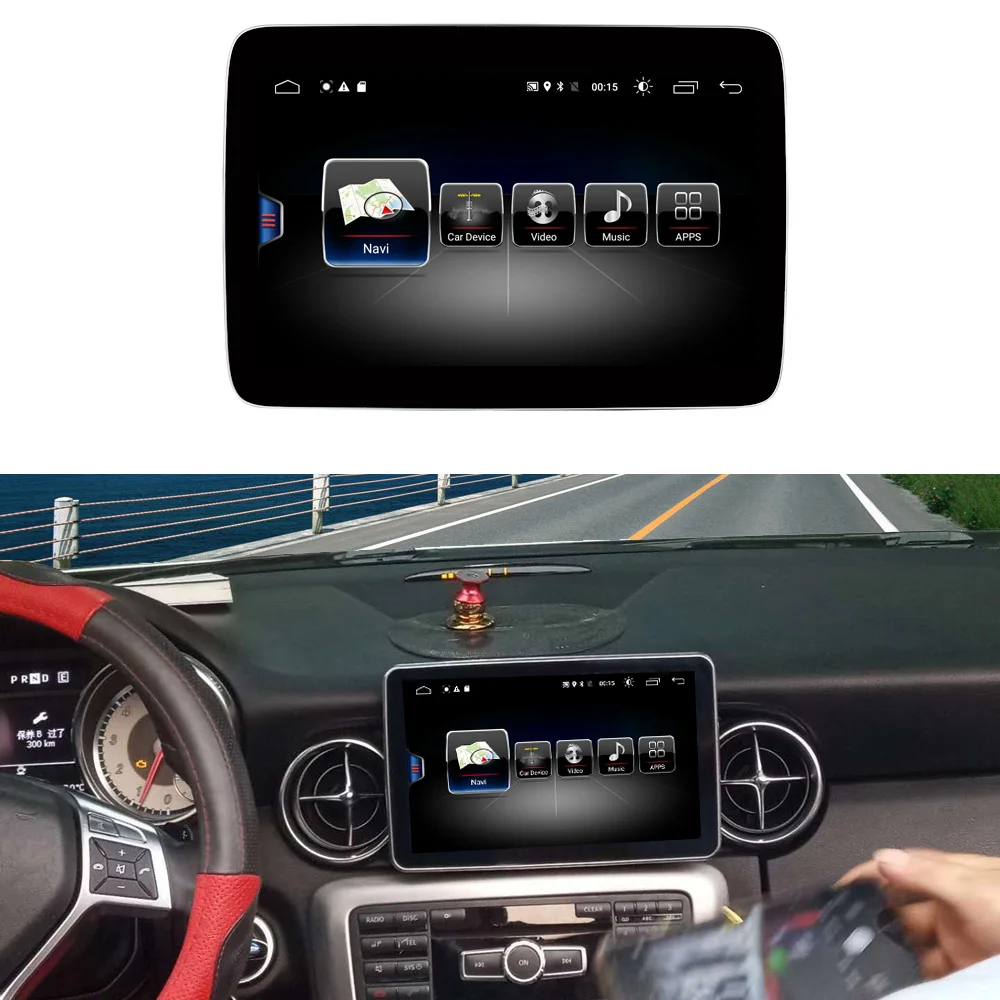 Android мультимедийный сенсорный экран для Mercedes Benz SLK R172 автомобильный команд