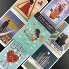 Оригинальные сердца, интуитивно понятные карты Таро 2021, новый Таро для начинающих с руководством, карточная игра, настольная игра, изысканный и руководство