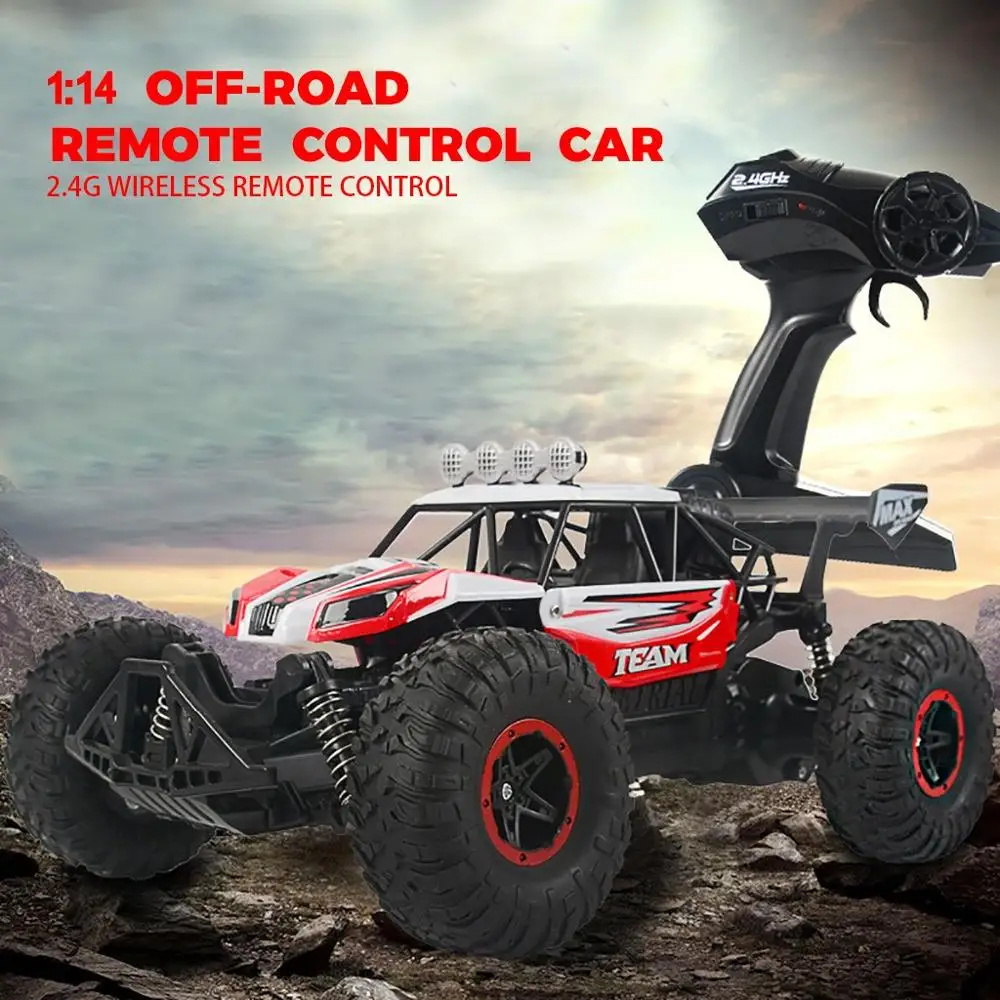 1:14 4WD RC автомобили обновленная версия 2 4 г радио Управление игрушечные машинки