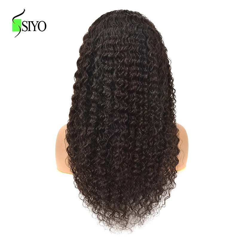 Siyo бразильский кудрявый парик повязка на голову парики для черных женщин 100% Remy