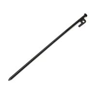 tent nail durable high strength with hole black ground stakes for outdoor camping hiking tent awning trip tent stud stake