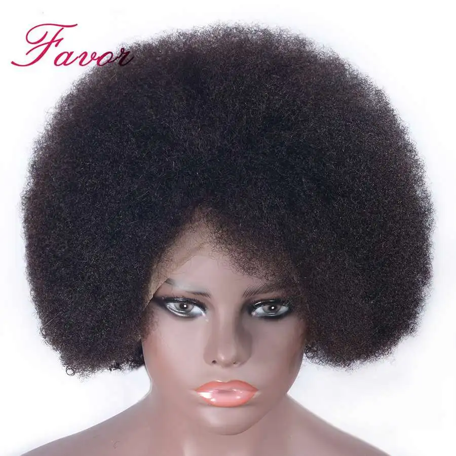 360 волосы на шнурке парик с детскими волосами афро кудрявые человеческие парики