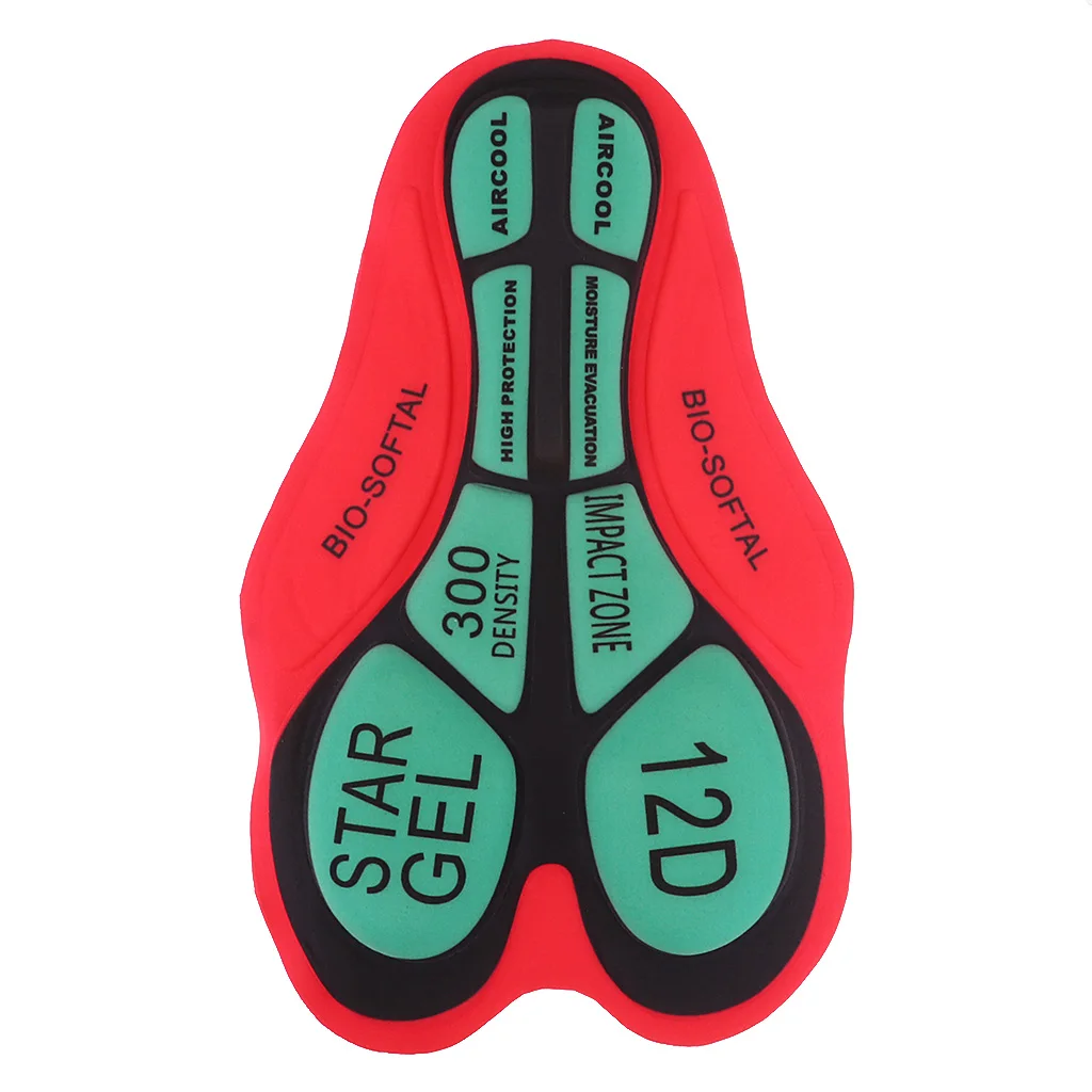 2 шт. велосипедное нижнее белье для велосипеда шорты штаны подушка замена 12D