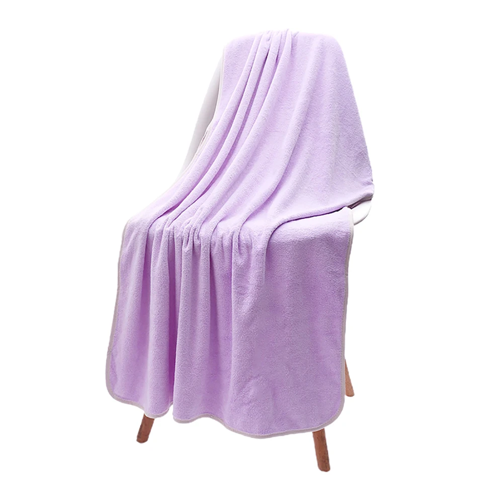 

Bath Towel Superfine Fiber Super Absorbent And Quick-Drying Large Shower Blanket For Adults Household