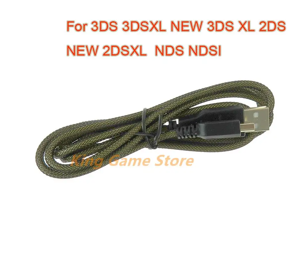 Фото 10 шт. Запасные USB-кабели для зарядки и передачи данных для Nintendo 3DS, 3DSXL, NEW 3DS XL, 2DS, NEW 2DSXL, NDS, NDSI, кабель питания №2