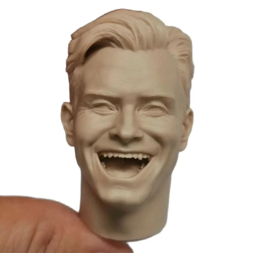 

1/6 Unpainted Laughing Antony Starr Head Sculpt Head Carving Model For 12'' Male Action Figure In Stock