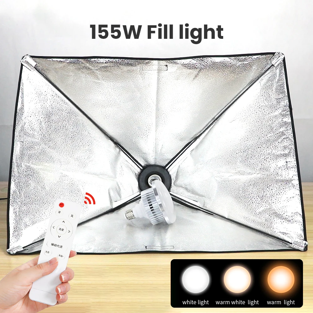 Софтбокс для фотосъемки 50x70 см оборудование фотостудии набор мягких коробок E27