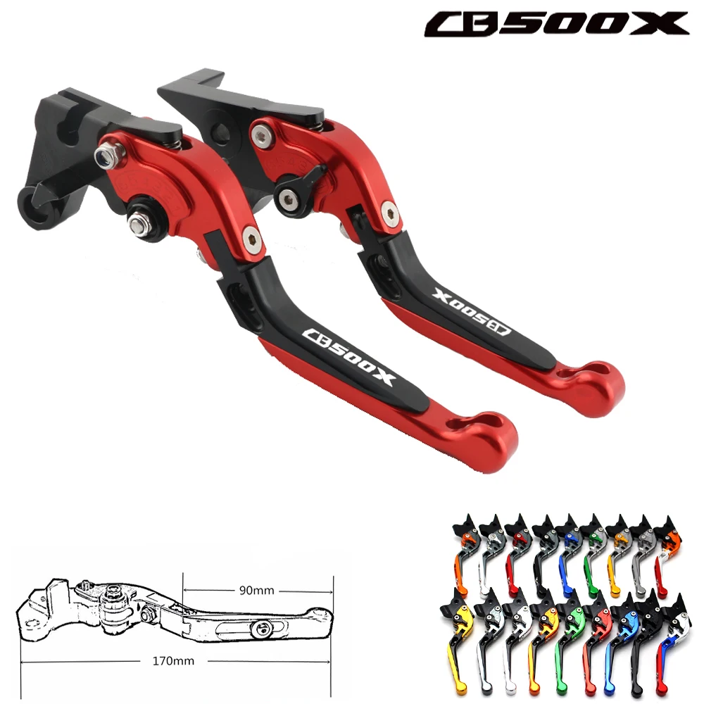 Для Honda CBR500R CB500F CB500X CB 500X 500F CBR 500R 2013 2015 CNC мотоциклетные Складные Выдвижные/170 мм