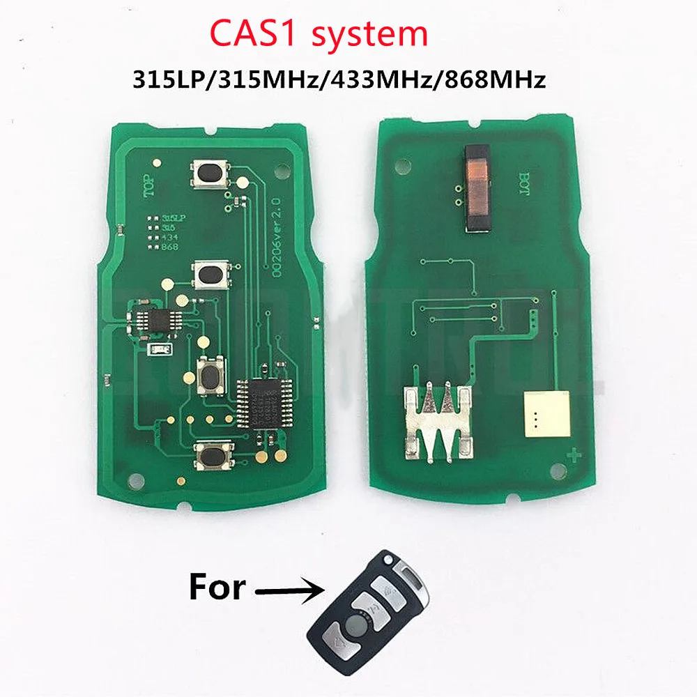 

QCONTROL Car Remote Control Smart Key Circuit Board for BMW 7 Series E65 E66 E67 E68 745i 750i PCF7944 CAS1