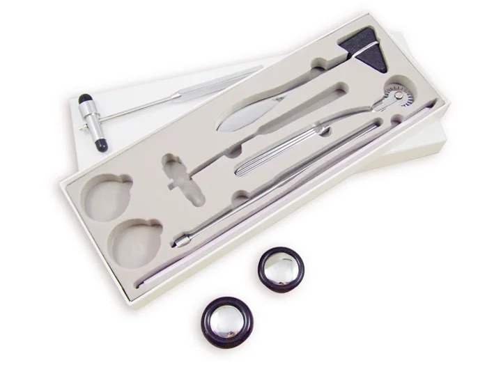 Перкуссионный молоток набор 5 в 1 медицинский неврологический массажер молота