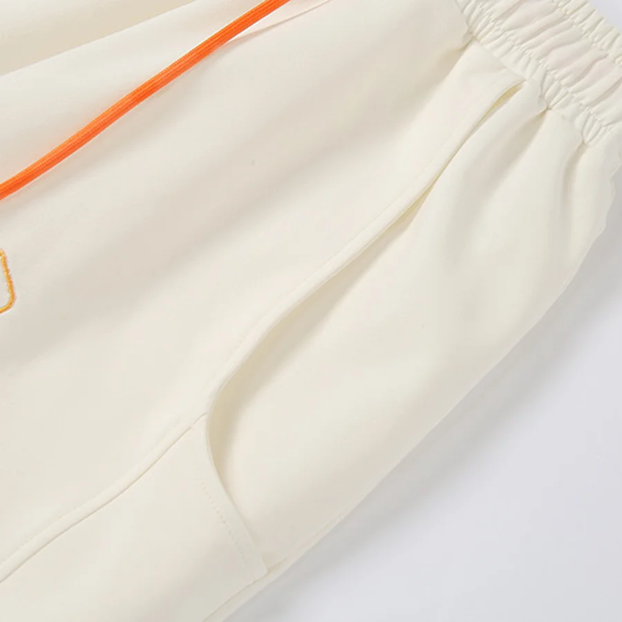 

XBUEN Casual Harem Pants Women Oversize Sports Joggers Femme Fashion Embroidery Sweatpants High Waist Loose Trousers 2021 Summer